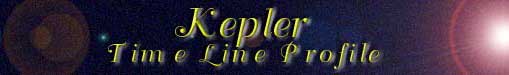 Kepler's Time Line Profile